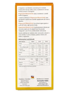 Magnesium Mineral Drink - Integratore Minerale con Magnesio