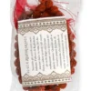 Mala con Grani di Rudraksha con Nappina Rossa