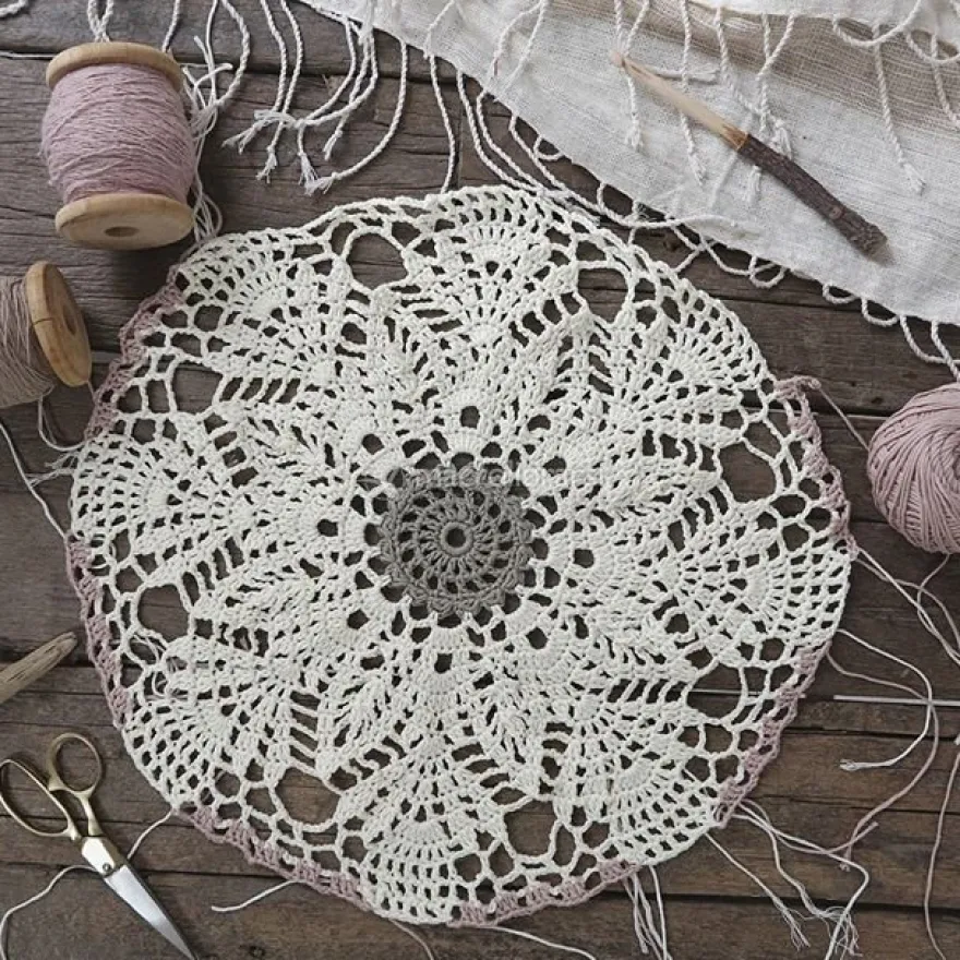 Mandala a Uncinetto