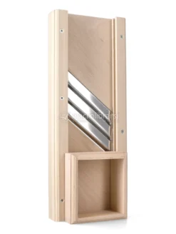 Mandolina in Legno con Cassetto a 3 Lame