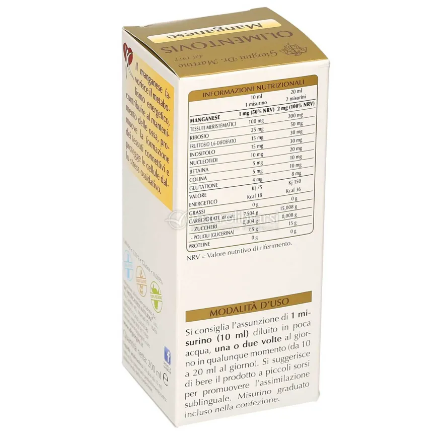 Manganese Olimentovis - Liquido