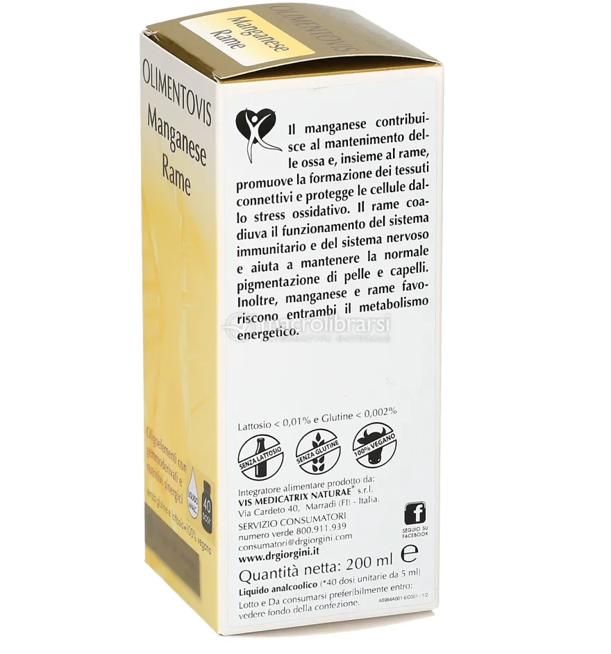 Manganese Rame Olimentovis - Liquido