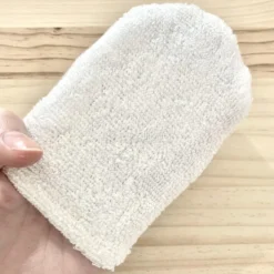 Manopolina Viso Esfoliante in Bambù e Canapa
