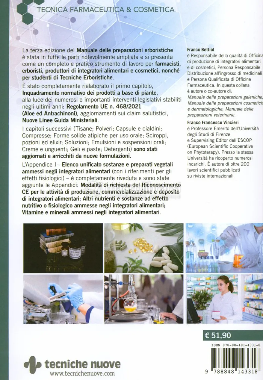 Manuale delle Preparazioni Erboristiche
