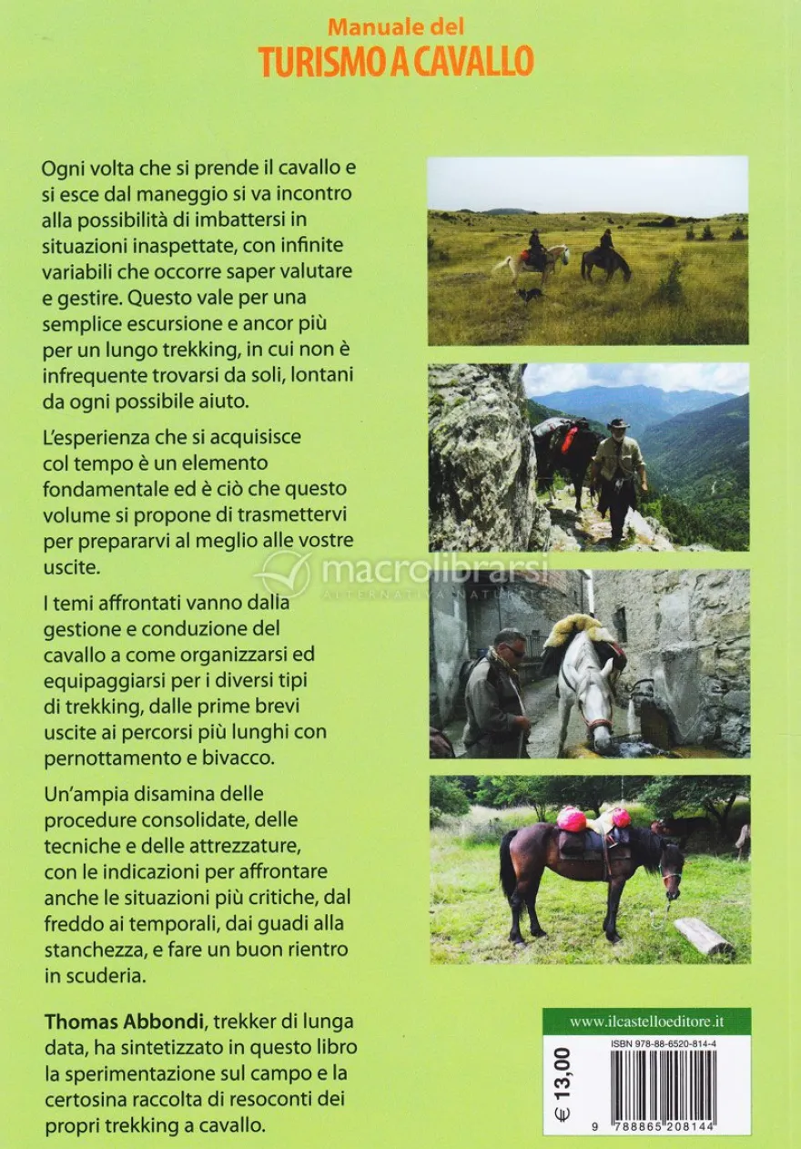 Manuale del Turismo a Cavallo