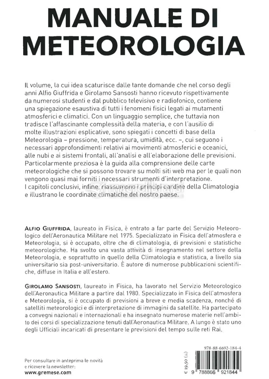 Manuale di Meteorologia