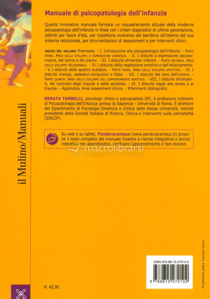 Manuale di Psicopatologia dell'Infanzia