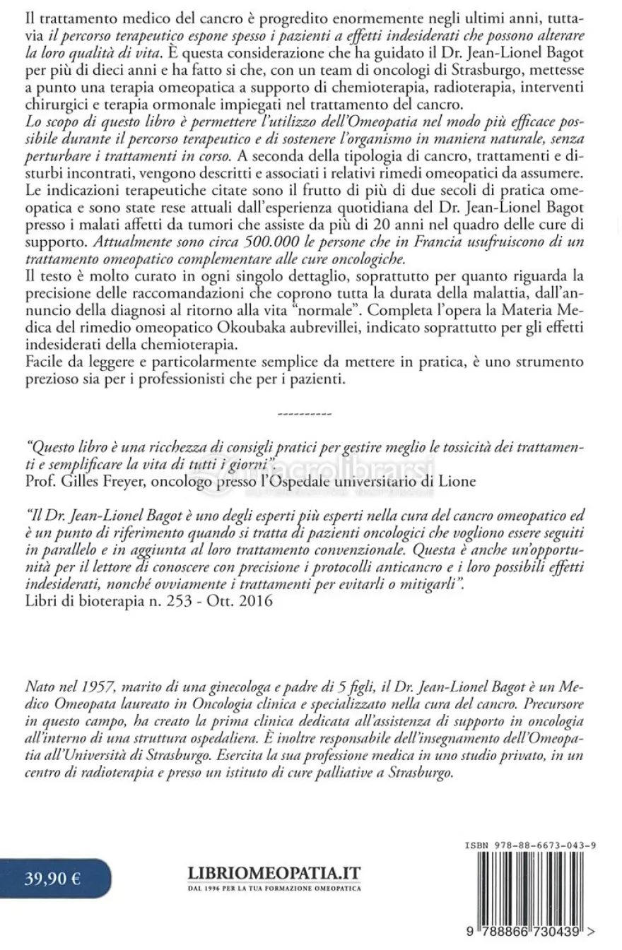 Manuale Pratico di Omeopatia in Oncologia