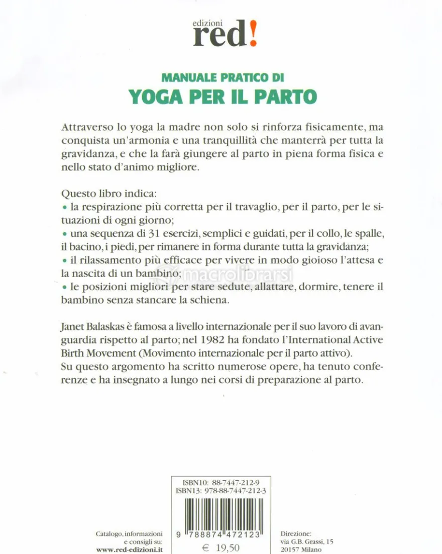 Manuale pratico di yoga per il parto