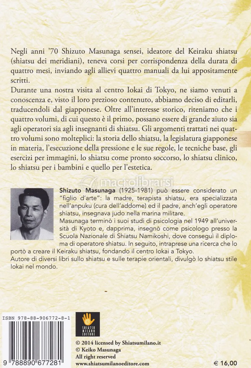 Manuali Di Shiatsu - 1° Mese