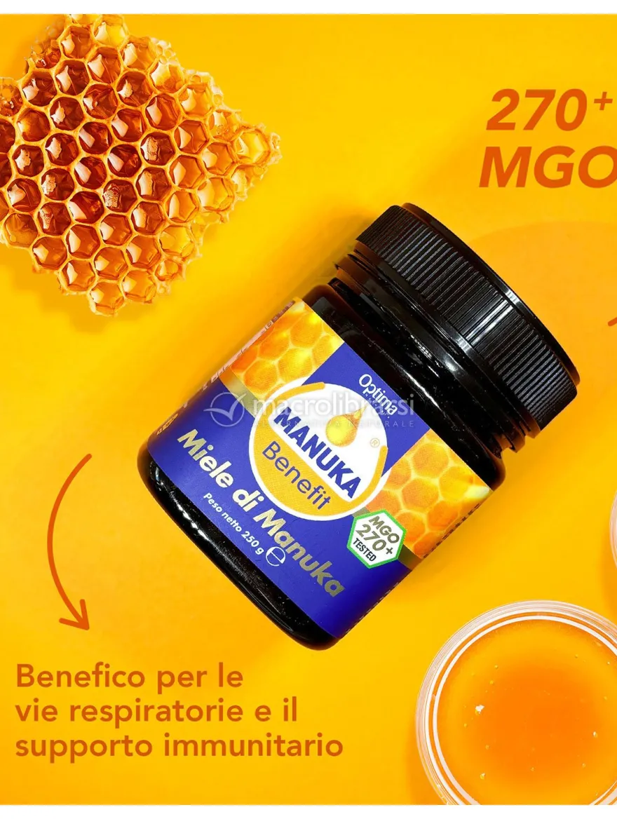 Manuka Benefit - Miele di Manuka MGO 270+ - 250 g