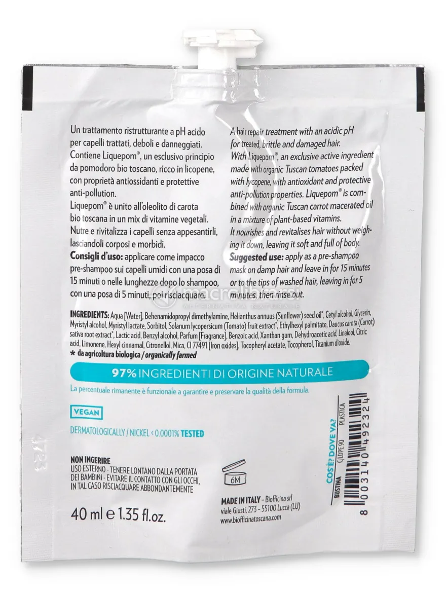 Maschera Capelli Centrifugato