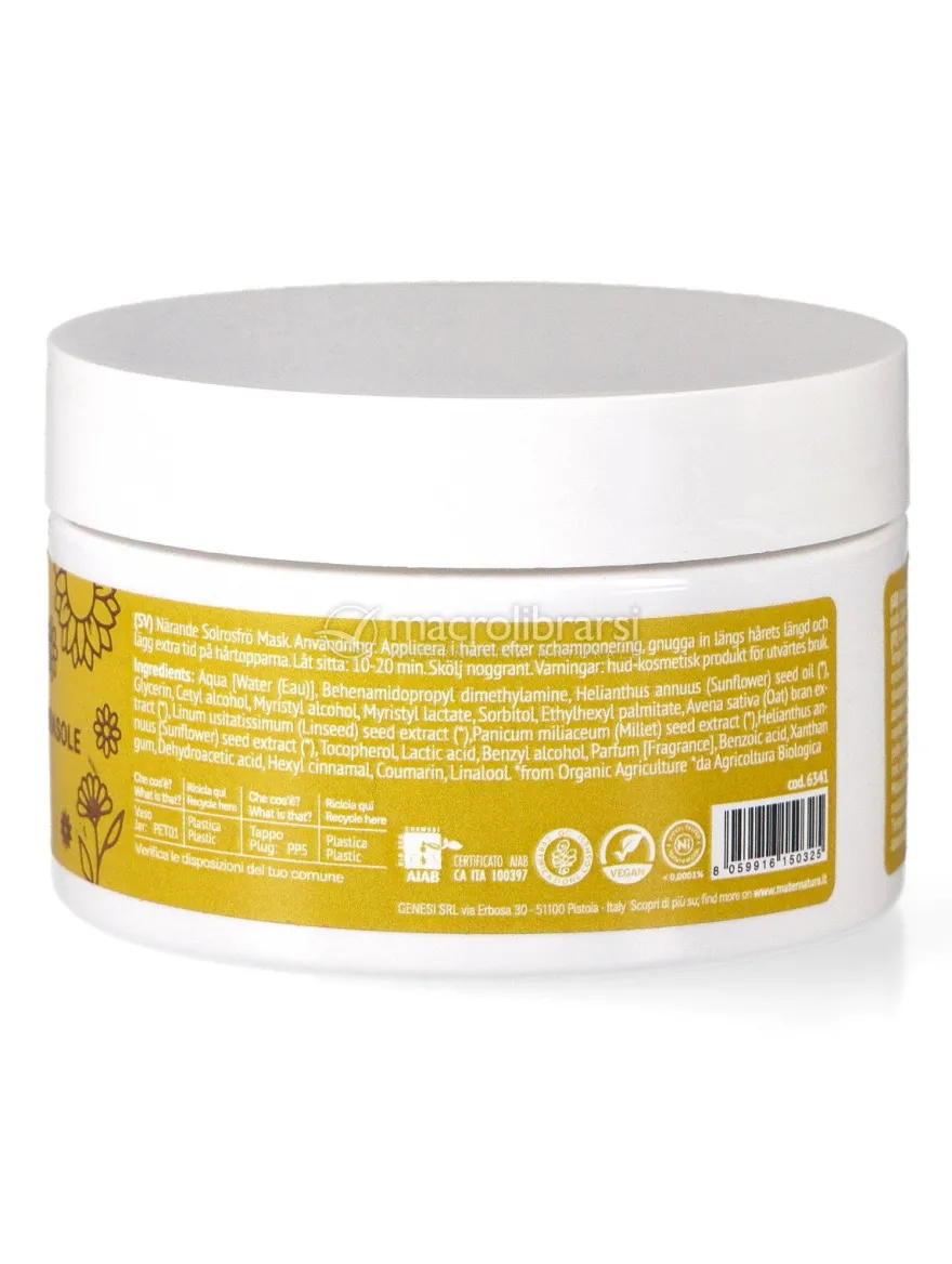 Maschera Capelli Nutriente ai Semi di Girasole