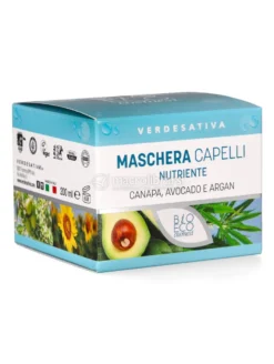 Maschera Capelli Nutriente Canapa, Avocado e Argan