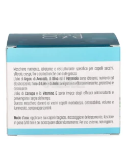 Maschera Capelli Nutriente Canapa, Avocado e Argan
