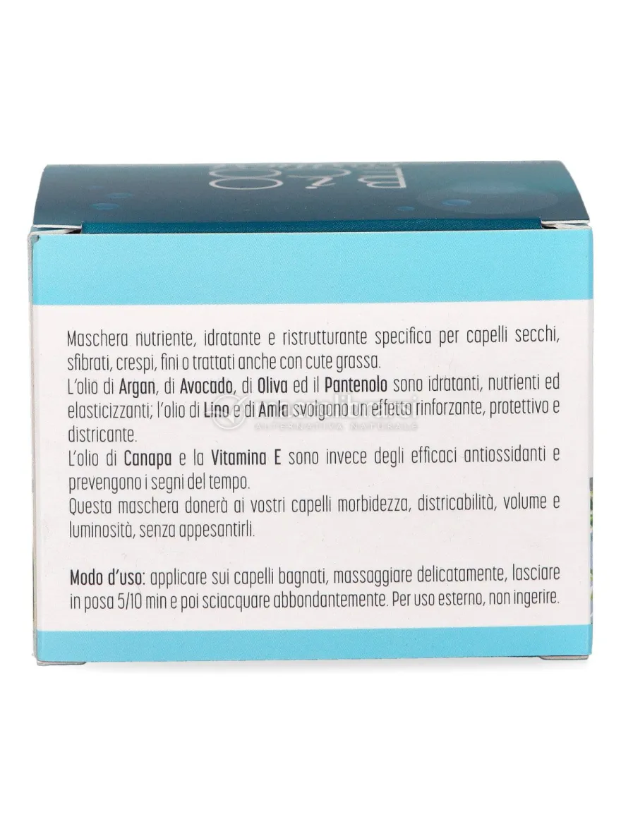 Maschera Capelli Nutriente Canapa, Avocado e Argan