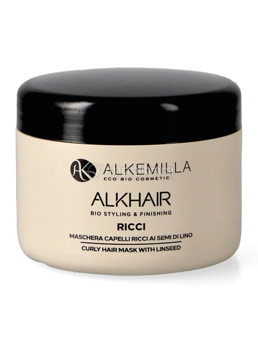 Maschera Capelli Ricci ai Semi di Lino