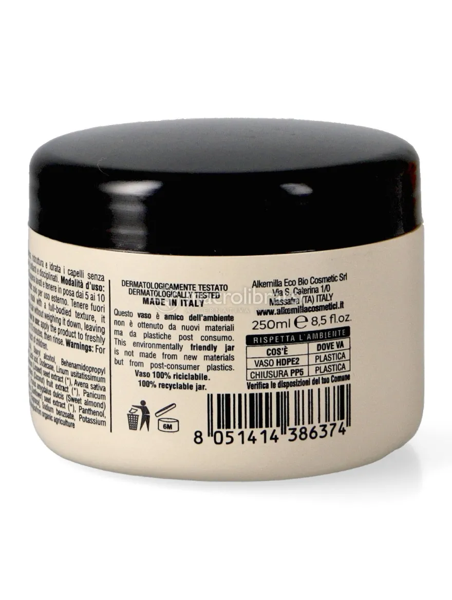Maschera Capelli Ricci ai Semi di Lino