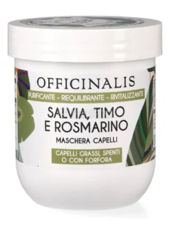 Maschera Capelli Salvia Timo e Rosmarino - 250ml