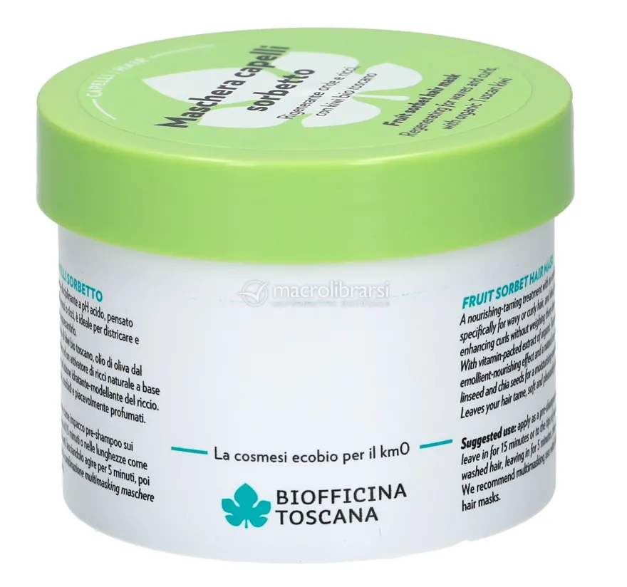 Maschera Capelli Sorbetto - Rigenerante Onde e Ricci