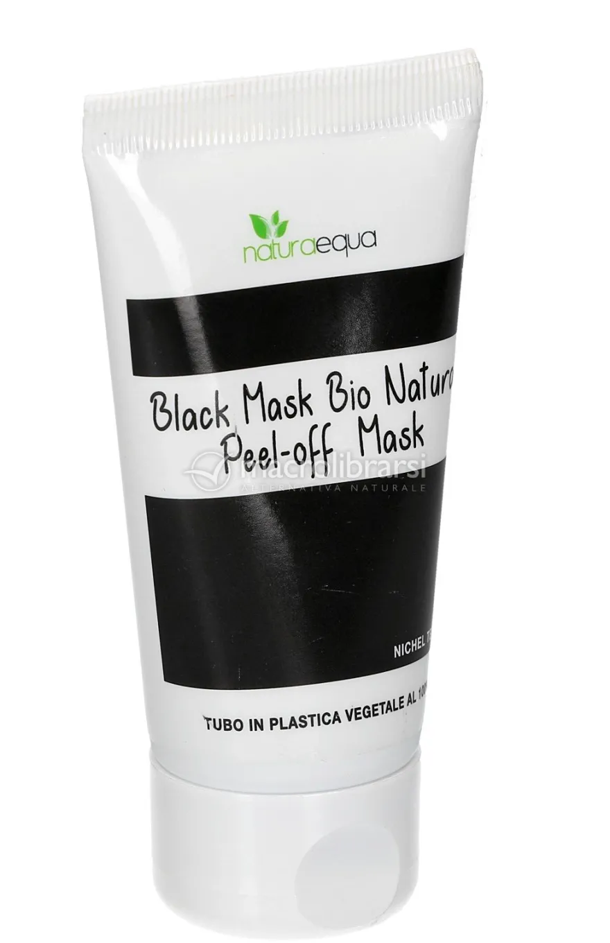 Maschera Esfoliante al Carbone Vegetale - Black Mask Bio Natural Peel-off Mask