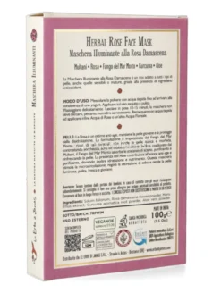 Maschera Illuminante alla Rosa Damascena
