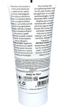 Maschera Illuminante con Amla e Ziziphus