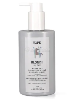 Maschera 2 in1 per Capelli Biondi
