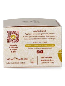 Maschera Viso Anti Age - Argilla Bianca