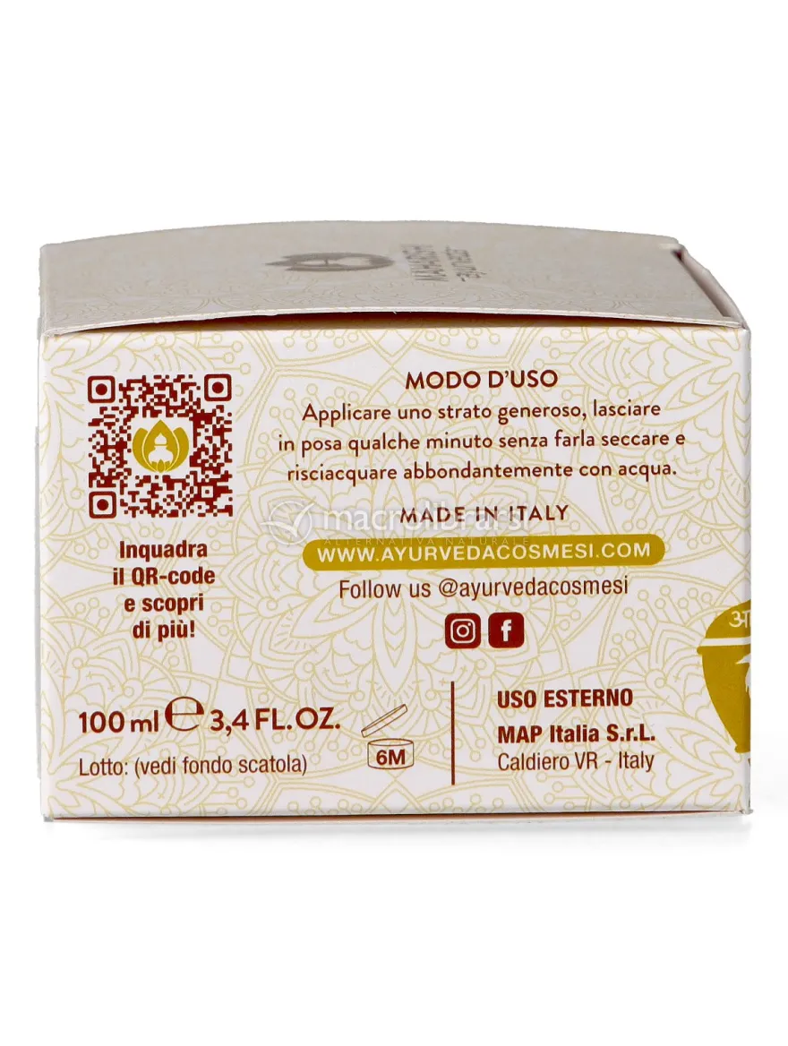 Maschera Viso Anti Age - Argilla Bianca