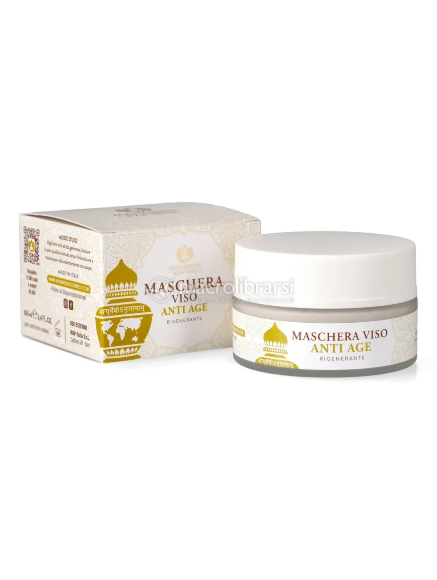 Maschera Viso Anti Age - Argilla Bianca