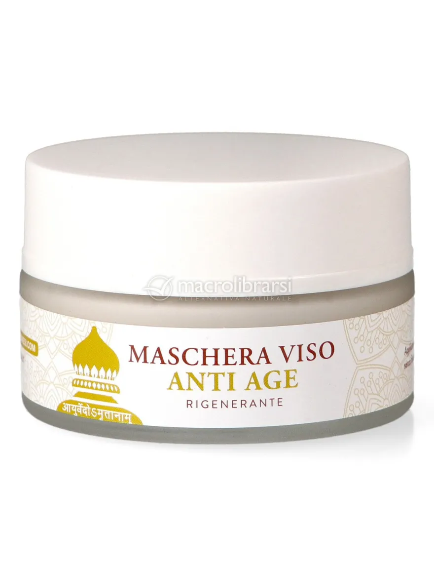 Maschera Viso Anti Age - Argilla Bianca