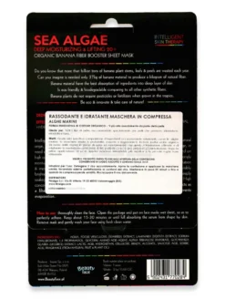 Maschera Viso in Tessuto alle Alghe Marine