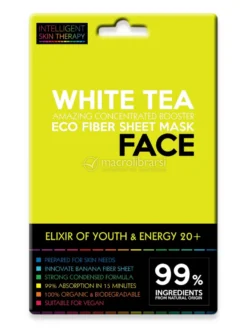 Maschera Viso in Tessuto al Tè Bianco