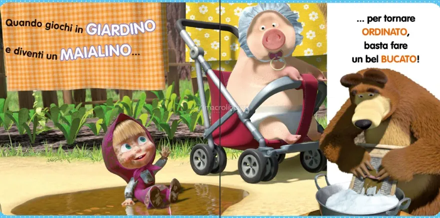 Masha e Orso - Il Bagnetto