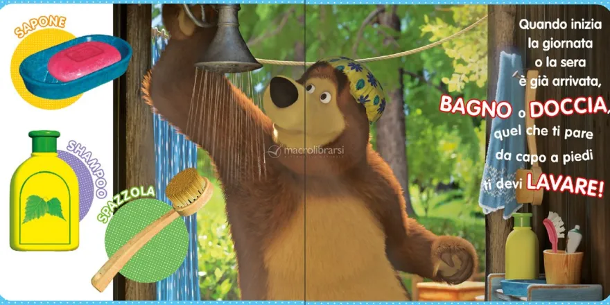 Masha e Orso - Il Bagnetto