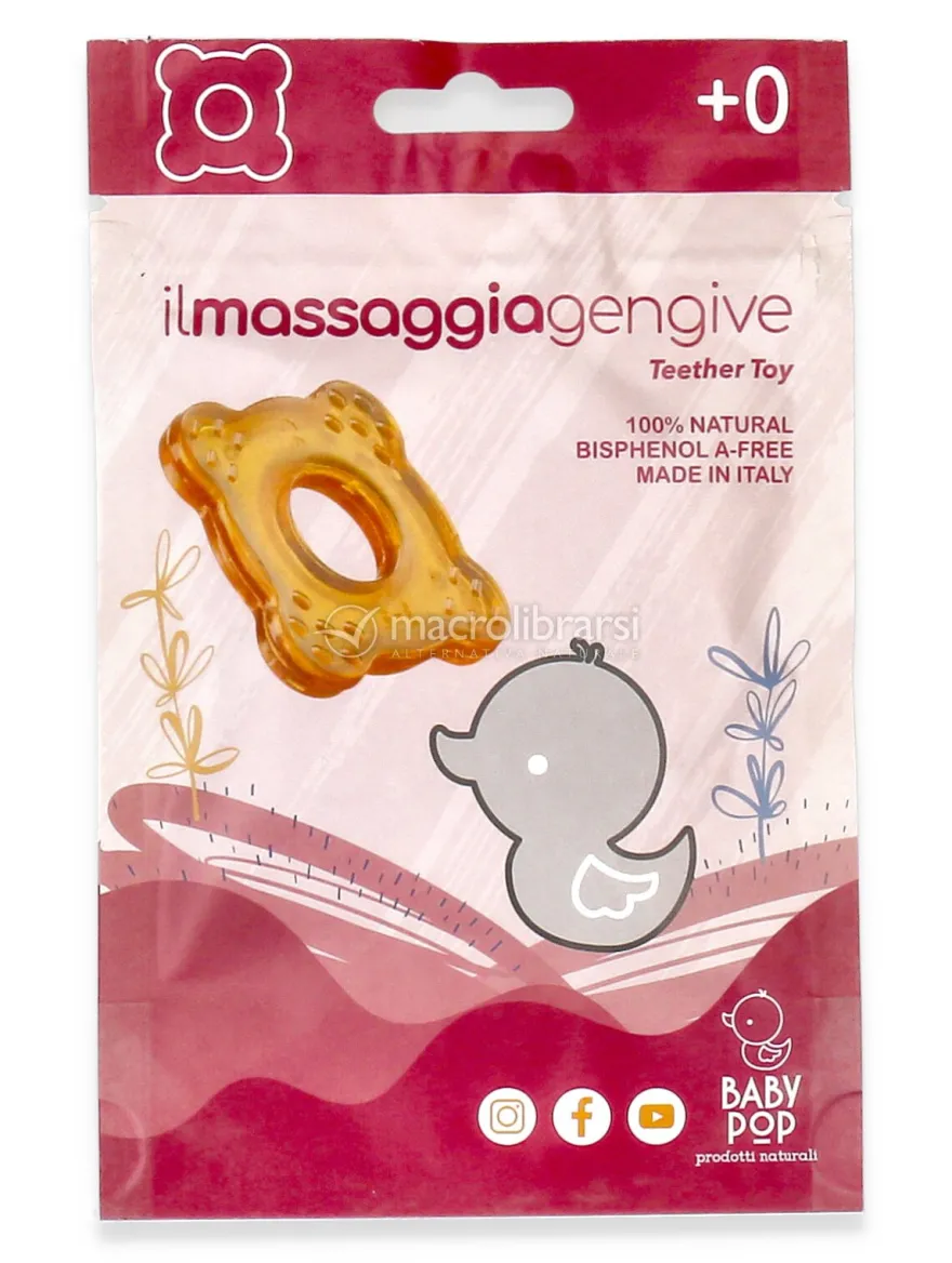 Massaggiagengive in Caucciù Baby Pop