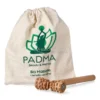 Massaggiatore in Legno Padma - Rullo Dentato T con Manico