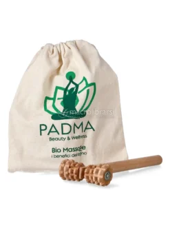 Massaggiatore in Legno Padma - Rullo Dentato T con Manico