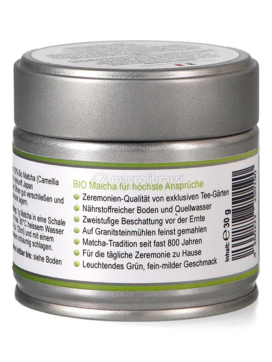 Matcha Tenno - Tè Verde Matcha Bio in Polvere - 30 g