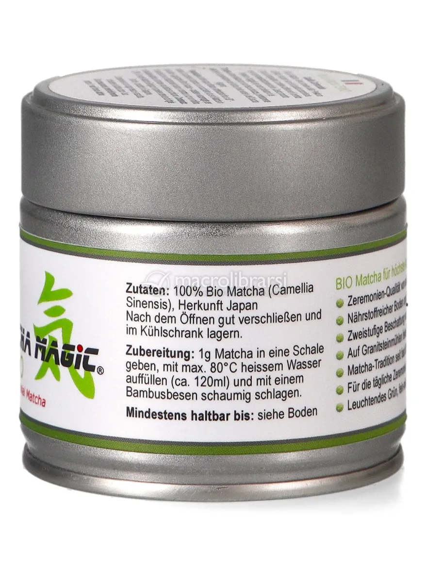 Matcha Tenno - Tè Verde Matcha Bio in Polvere - 30 g
