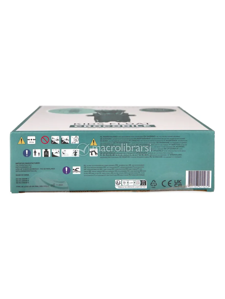 Materassino Gonfiabile Deluxe Coccodrillo