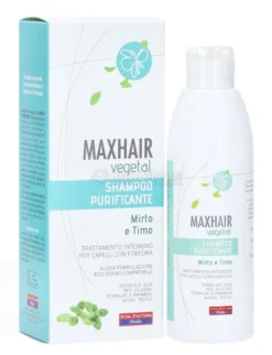 MaxHair Vegetal - Shampoo Purificante Mirto e Timo