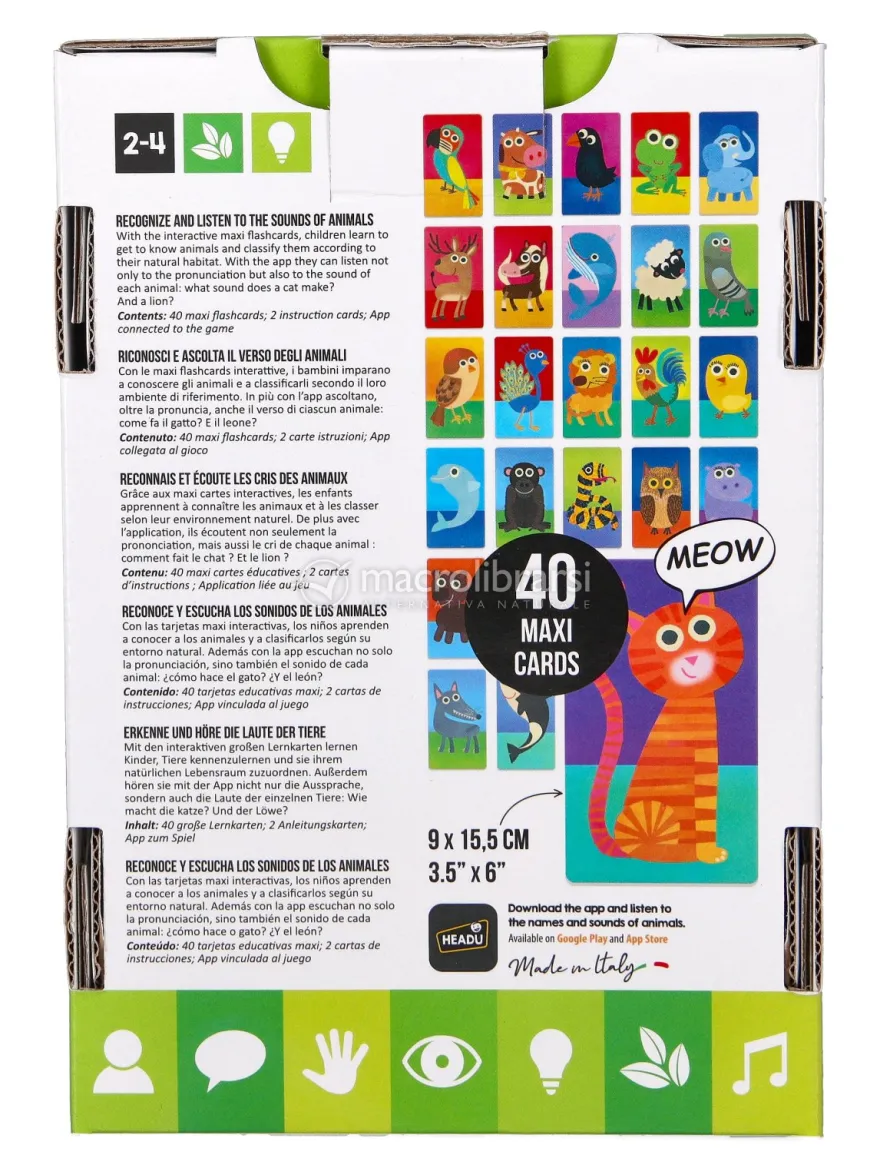 Maxi Flashcards Animal Sounds