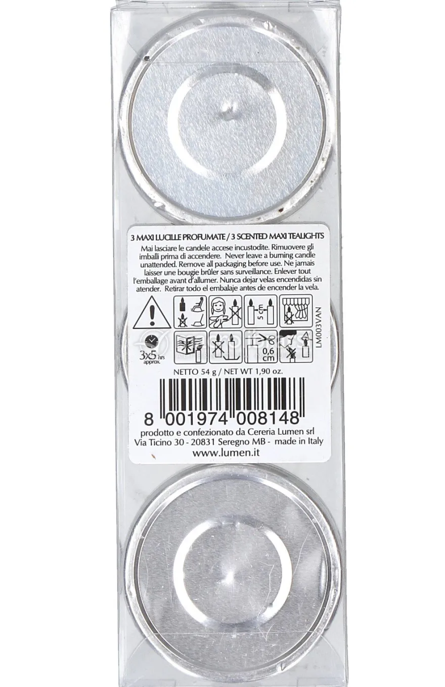 3 Maxi Lucille Profumate - Vaniglia