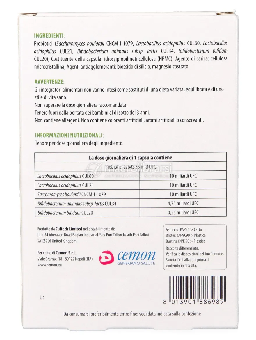 MCF Barriera Microflora Umana - Capsule