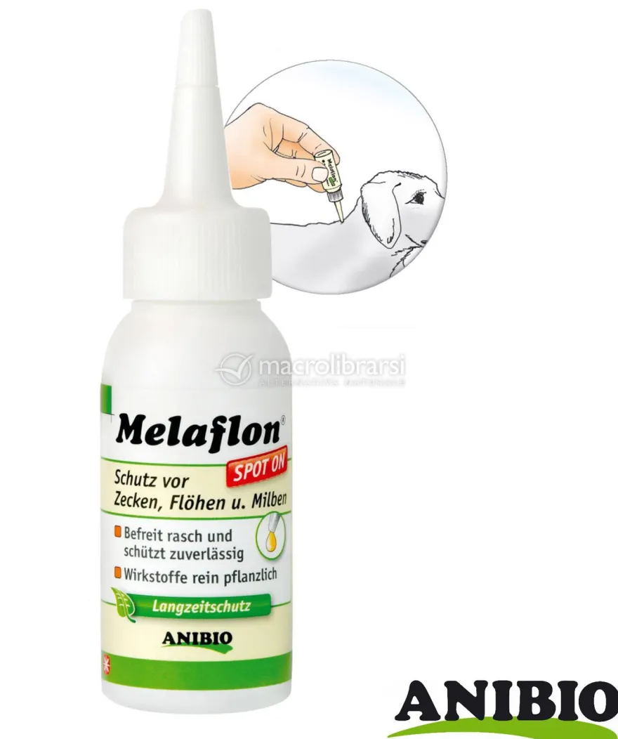Melaflon Spot On - Antiparassitario contro Zecche e Pulci