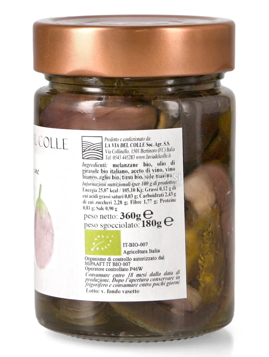 Melanzane Sott'Olio Bio