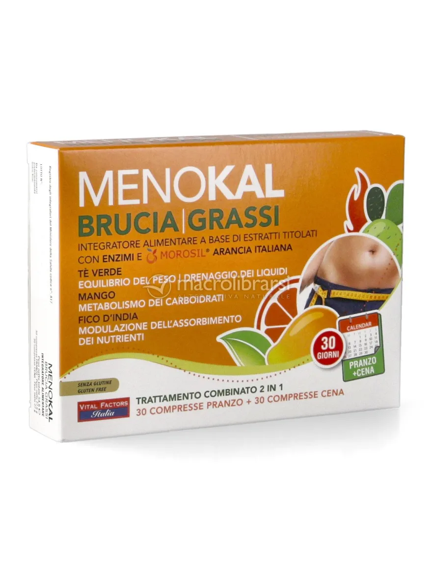 Menokal Brucia Grassi - 30+30 Compresse