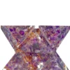 Merkaba Orgonite Ametista e Quarzo